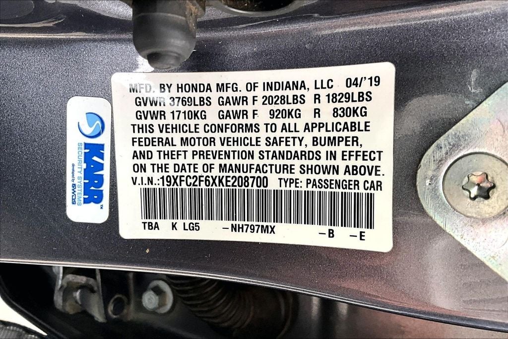 2019 Honda Civic LX