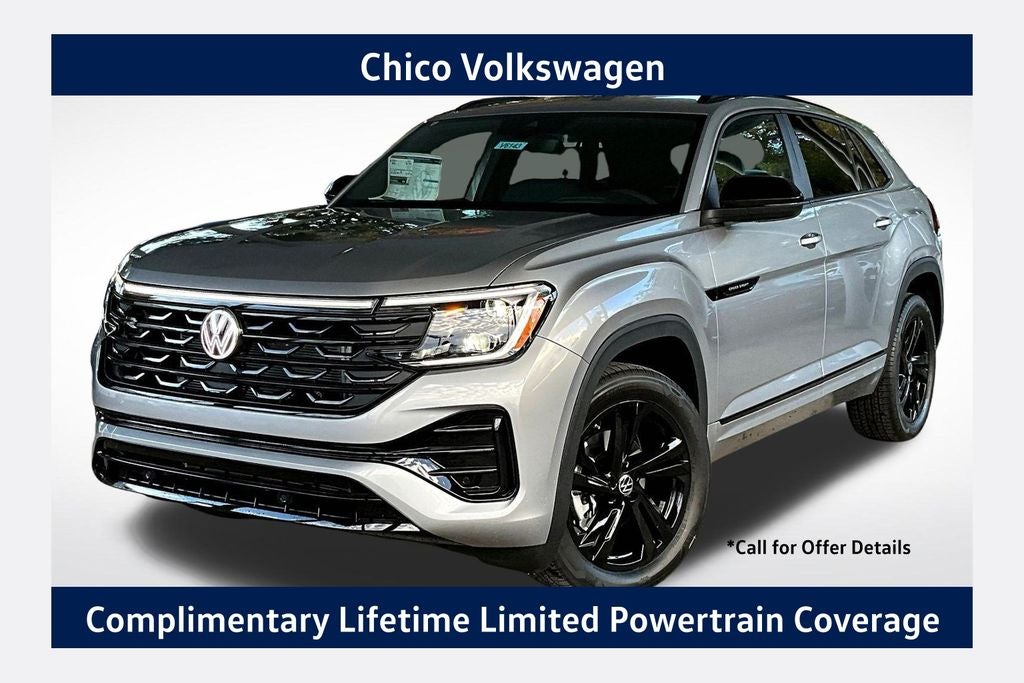 2026 Volkswagen Atlas Cross Sport 2.0T SEL R-Line Black