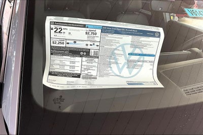 2026 Volkswagen Atlas Cross Sport 2.0T SEL R-Line Black