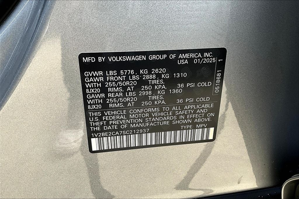 2025 Volkswagen Atlas Cross Sport 2.0T SEL