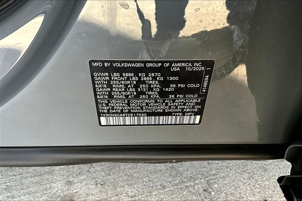 2026 Volkswagen Atlas 2.0T Peak Edition