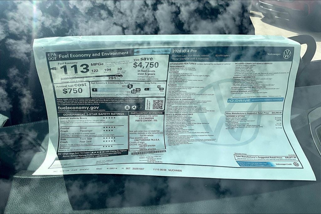 2026 Volkswagen ID.4 Pro