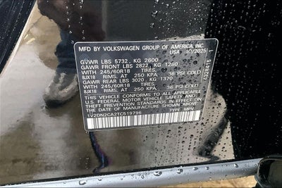 2026 Volkswagen Atlas 2.0T SE