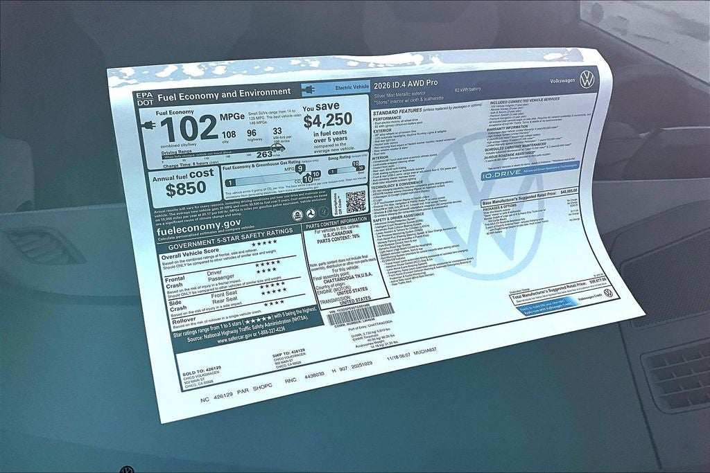 2026 Volkswagen ID.4 Pro