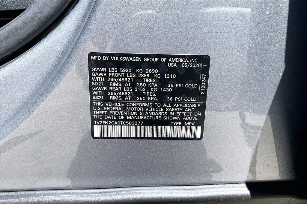 2026 Volkswagen Atlas 2.0T SEL Premium R-Line
