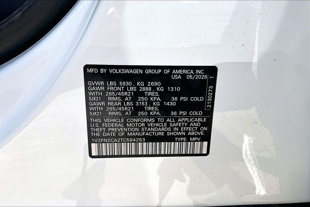 2026 Volkswagen Atlas 2.0T SEL Premium R-Line