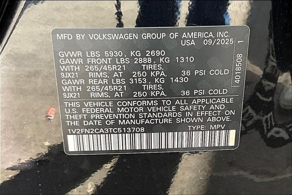 2026 Volkswagen Atlas 2.0T SEL Premium R-Line