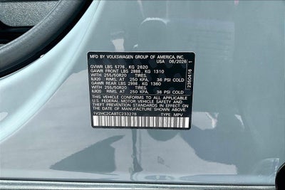 2026 Volkswagen Atlas Cross Sport 2.0T SE W/TECHNOLOGY