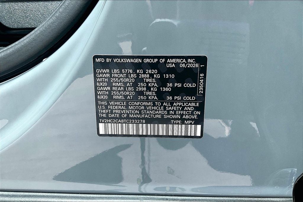 2026 Volkswagen Atlas Cross Sport 2.0T SE W/TECHNOLOGY
