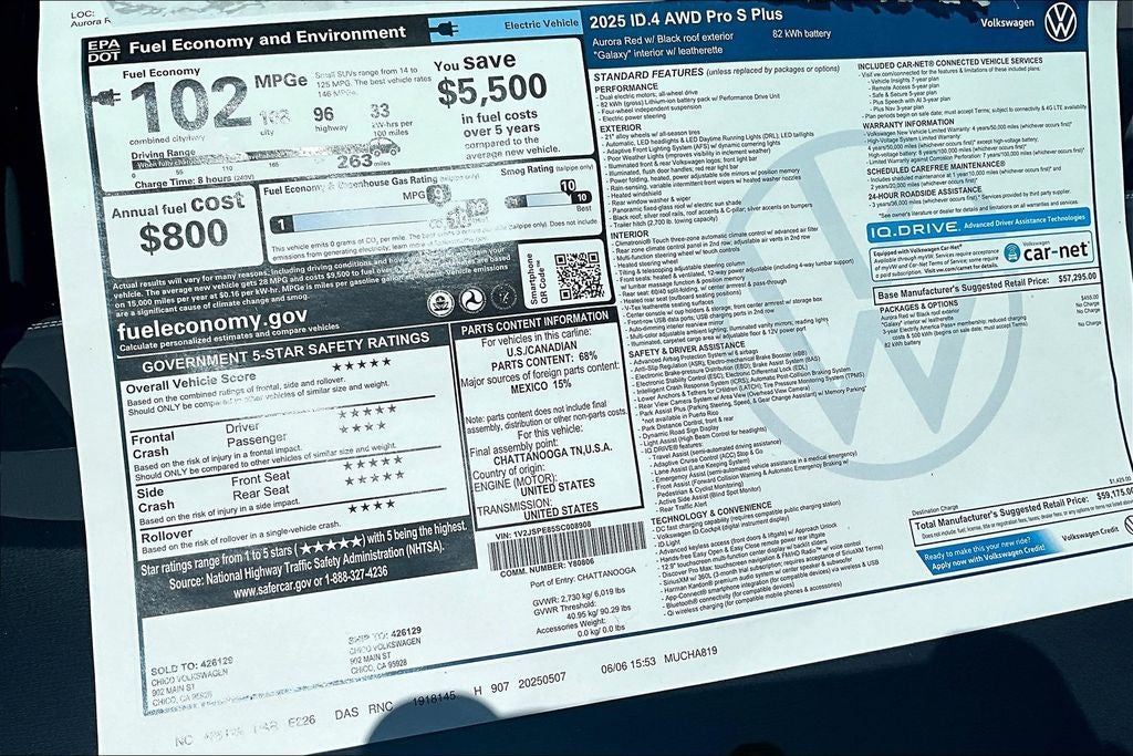 2025 Volkswagen ID.4 Pro S Plus