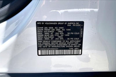2026 Volkswagen Atlas 2.0T SE W/TECHNOLOGY