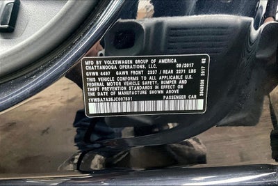 2018 Volkswagen Passat 2.0T SE