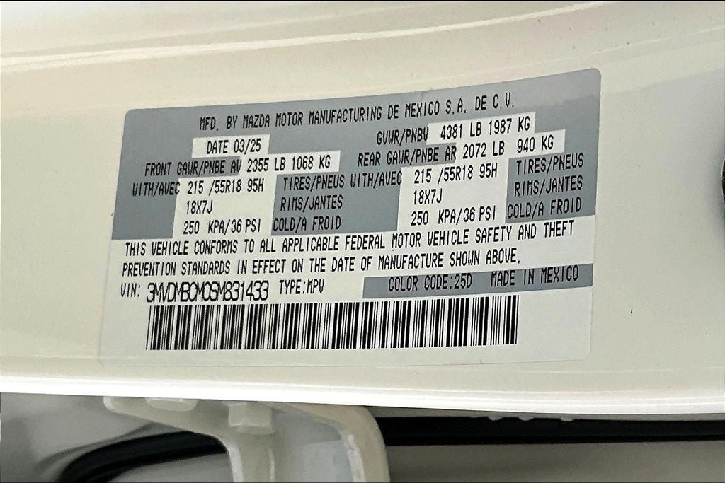 2025 Mazda Mazda CX-30 2.5 S Preferred Package