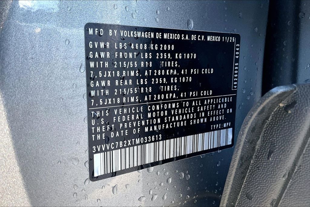 2026 Volkswagen Taos 1.5T SE