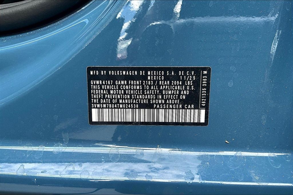 2026 Volkswagen Jetta 1.5T S