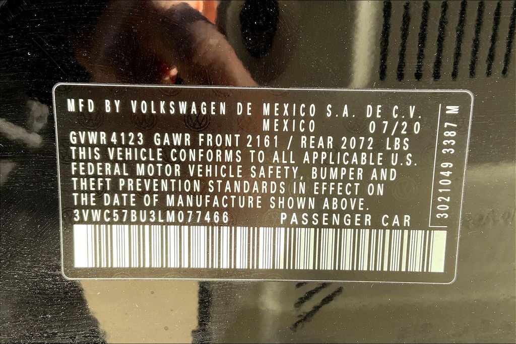 2020 Volkswagen Jetta 1.4T S