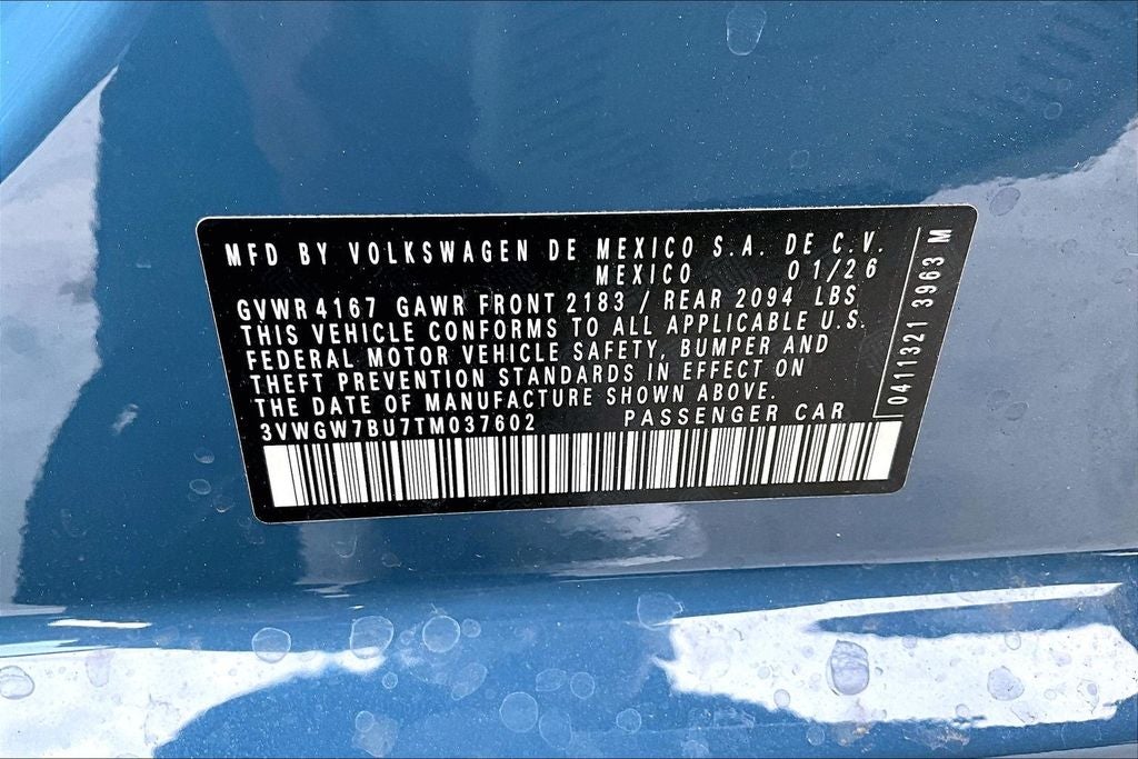 2026 Volkswagen Jetta 1.5T SEL