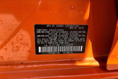 2019 Subaru Crosstrek 2.0i Limited