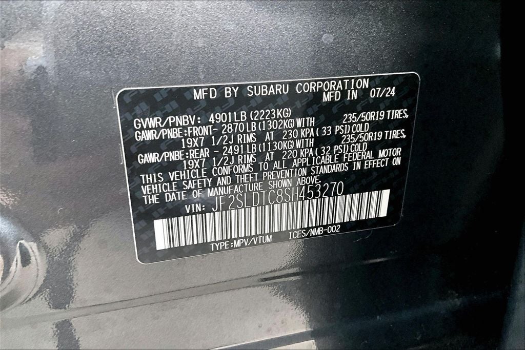 2025 Subaru Forester Touring