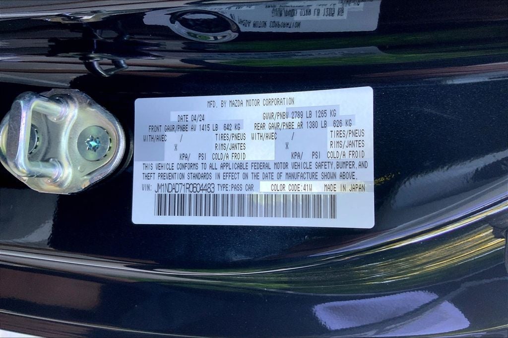 2024 Mazda Mazda MX-5 Miata Grand Touring