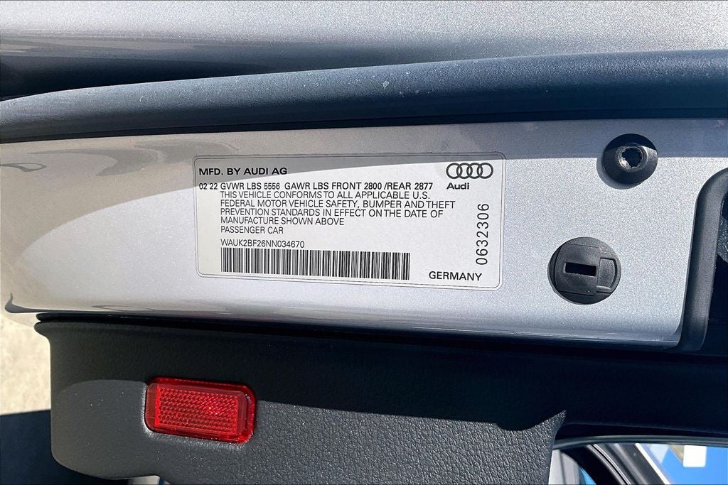 2022 Audi A6 3.0T Premium quattro