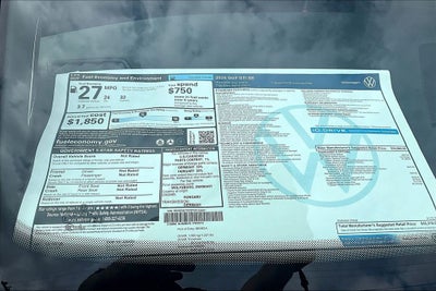 2026 Volkswagen Golf GTI 2.0T SE