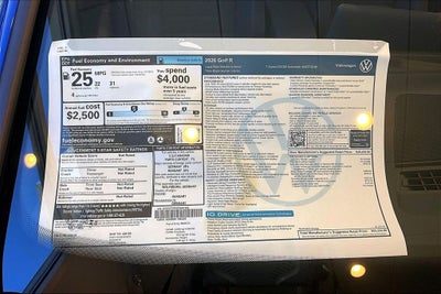 2026 Volkswagen Golf R 2.0T