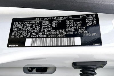 2016 Volvo XC60 T5 Drive-E Premier