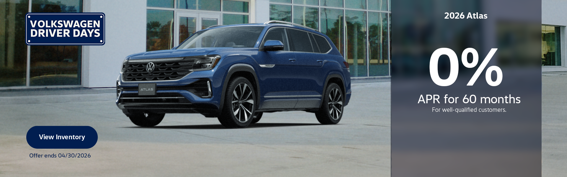 2026 Atlas APR Offer