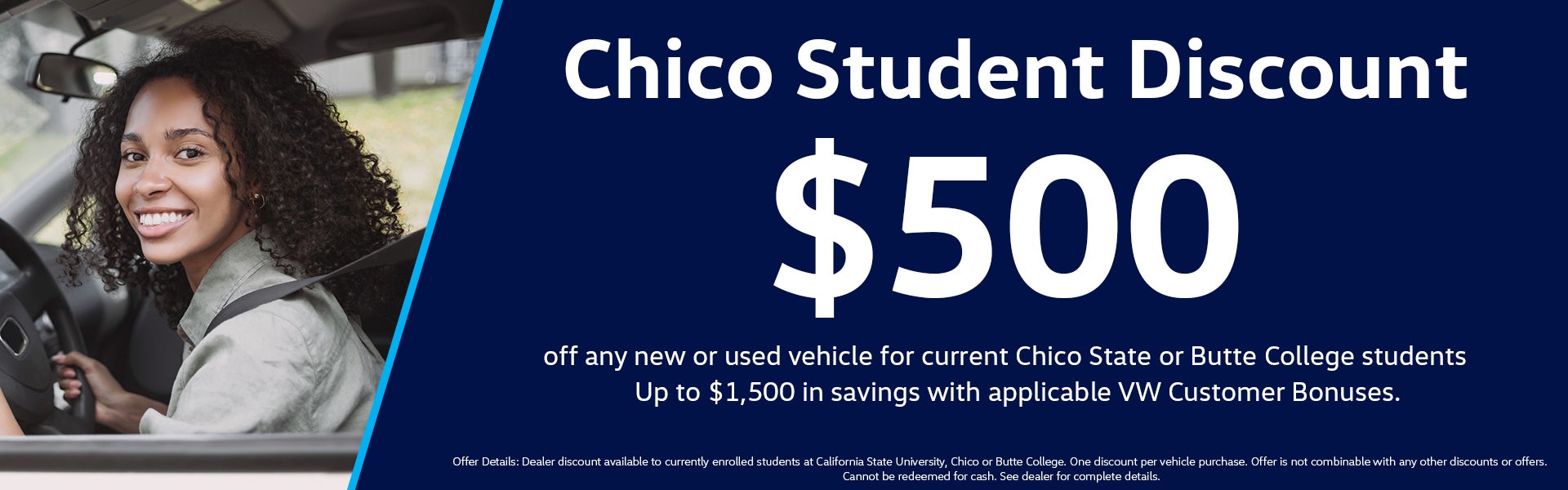 Chico Student Discount