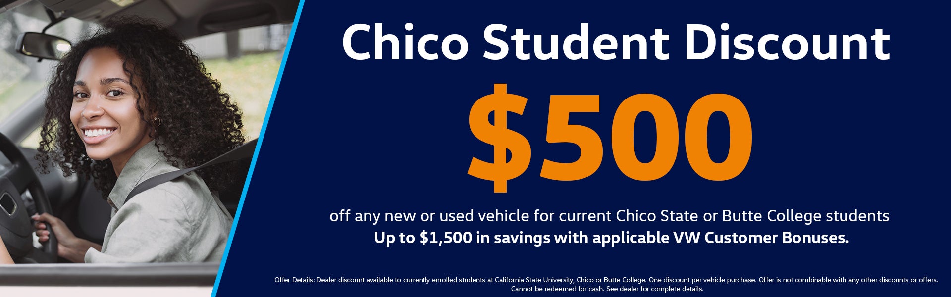 Chico Student Discount